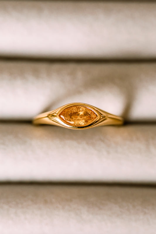 Manipura Horse Eye Ring
