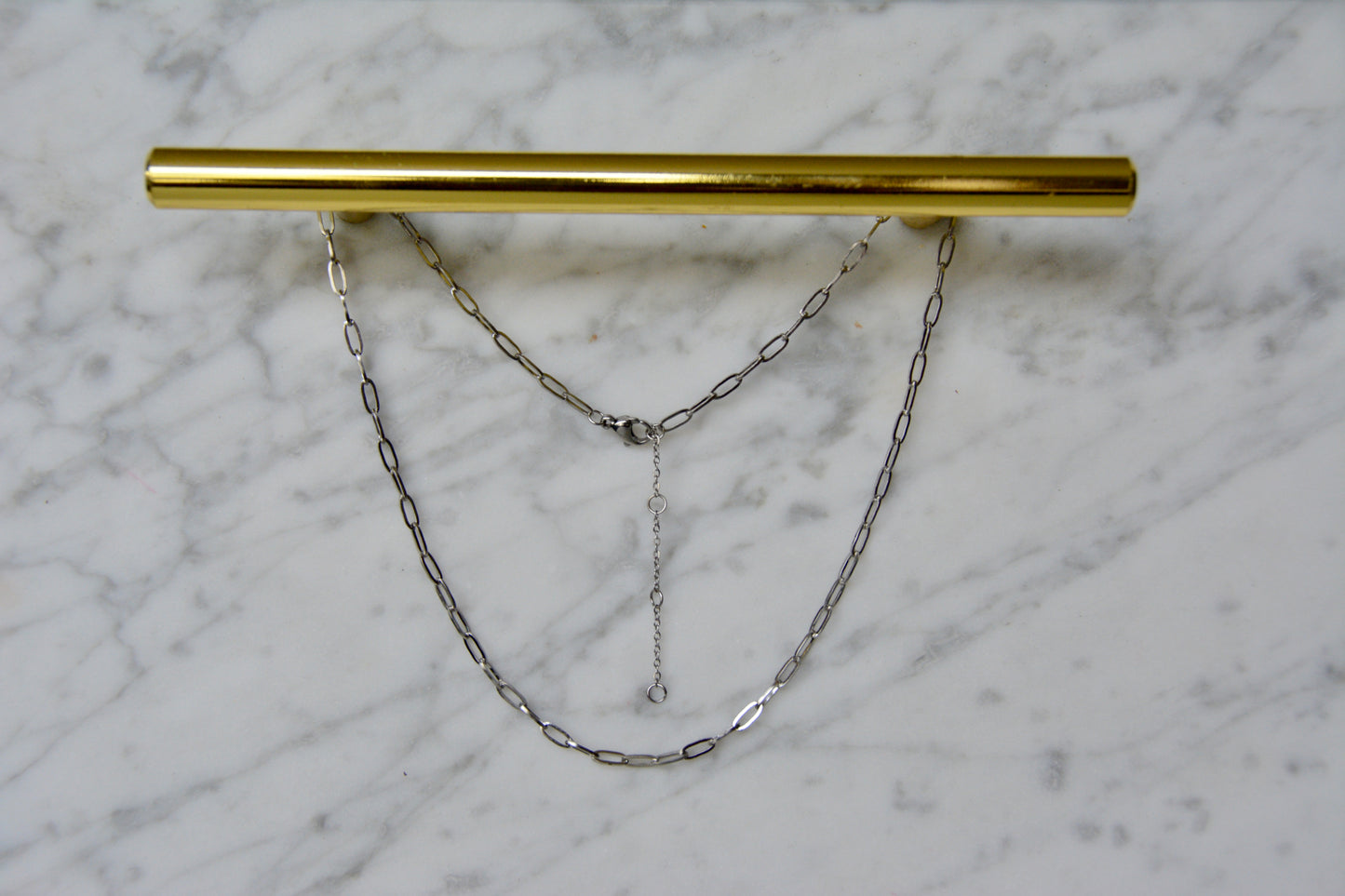 Mini Alba Paperclip Necklace
