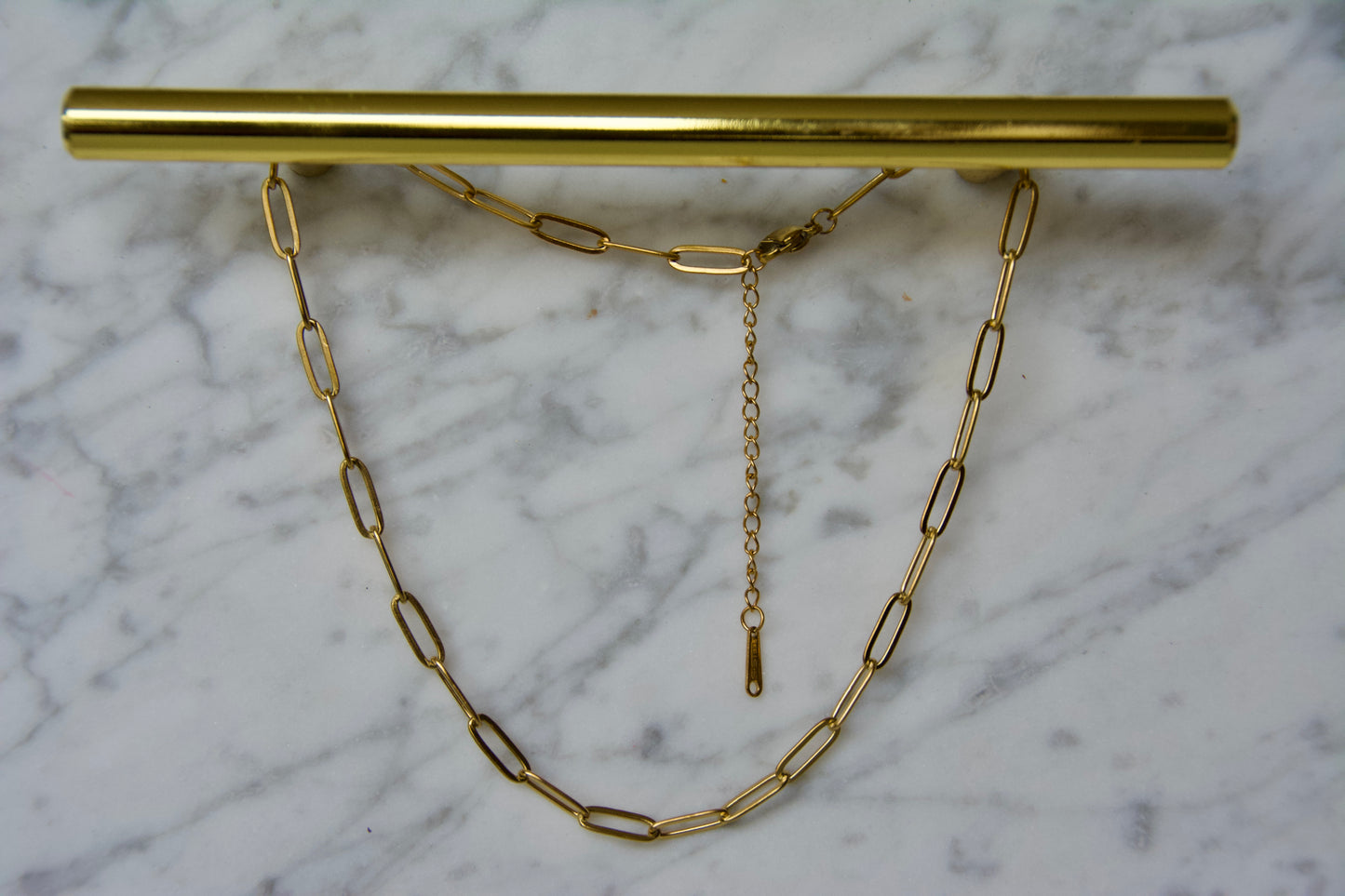 Alba Paperclip Chain Necklace