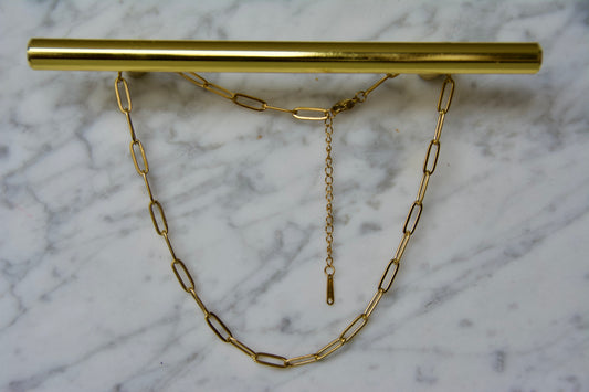 Alba Paperclip Chain Necklace