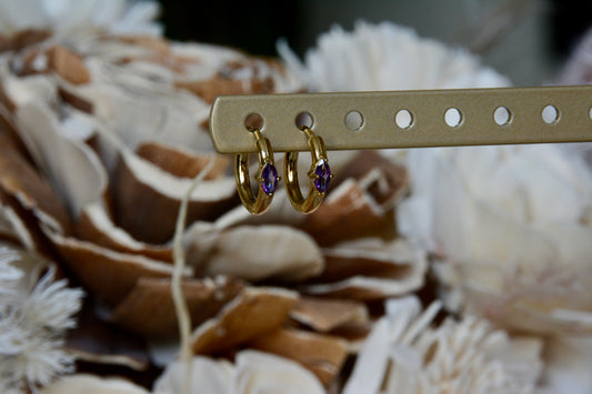Sahasrara Horse Eye Earrings