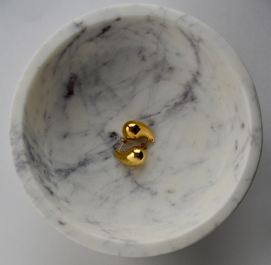 Drop Earring- 14k gold plated