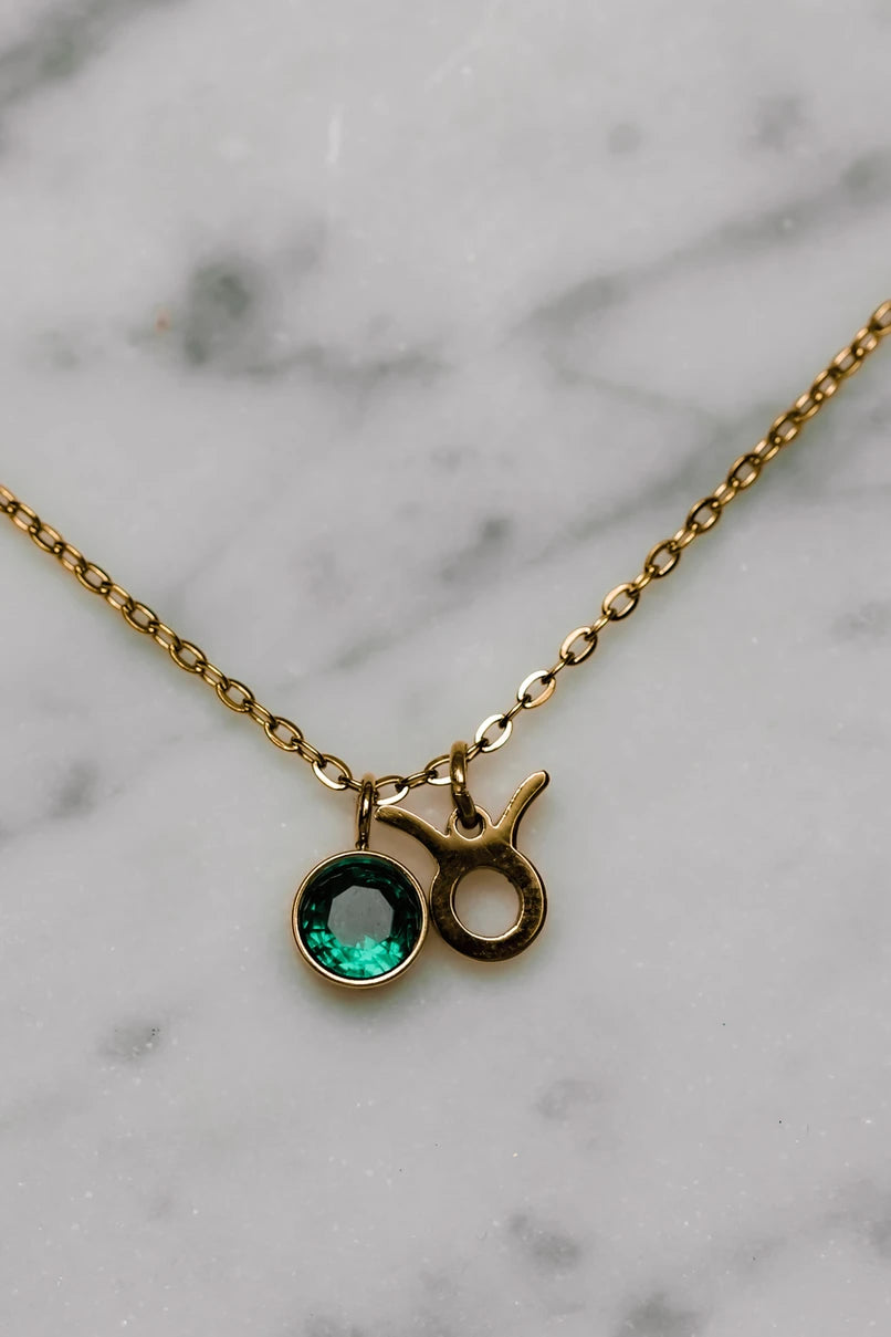 Zodiac Stone Necklace